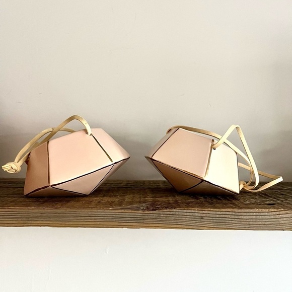 Other - Hanging ceramic planter pot geometric design